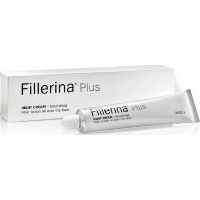 Fillerina Plus Night Cream Nourishing Grade 4 Κρέμα Νύχτας για Βαθιές Ρυτίδες 50ml