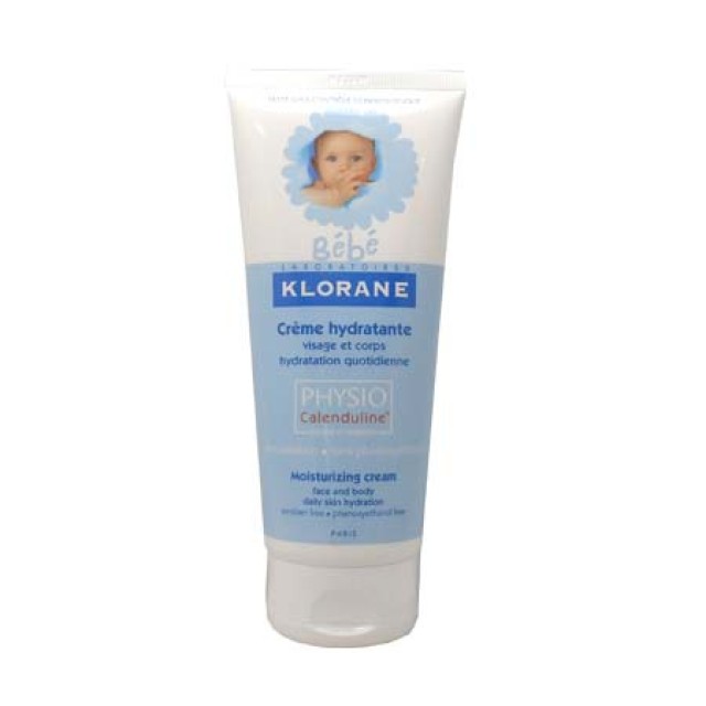 KLORANE Bebe Creme Hydratante Vitamine Physio Calenduline Visage et Corps 200ml