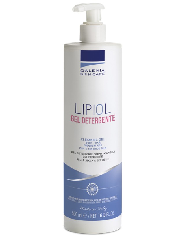 Galenia Lipiol Gel Detergente Τζελ Καθαρισμού 500ml