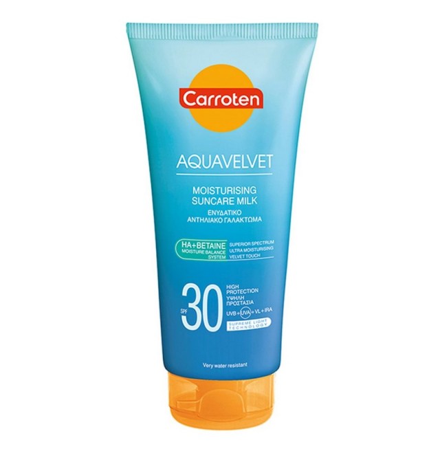 Carroten Aquavelvet Moisturising Suncare Milk SPF30 200ml
