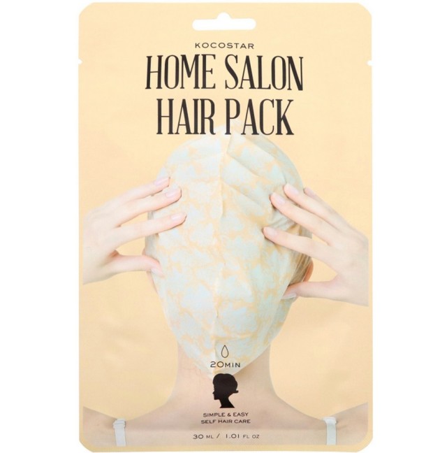 Kocostar Home Salon Hair Pack Μάσκα για Ξηρά και Ταλαιπωρημένα Μαλλιά 1 Σκουφάκι