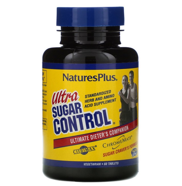 Nature's Plus Ultra Sugar Control Ultimate Dieter's Companion 60tabs