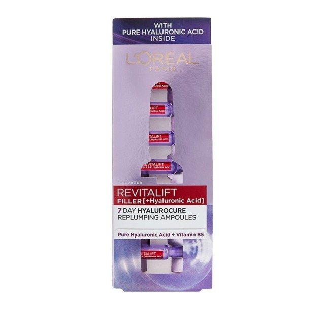 L'Oreal Paris Revitalift Filler Replumping Ampoules 7 x 1,3ml