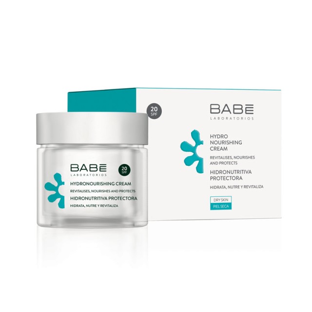 BABE ESSENTIALS HYDRO NOURISHING CREAM SP20 - ΕΝΥΔΑΤΙΚΗ & ΘΡΕΠΤΙΚΗ ΚΡΕΜΑ ΠΡΟΣΩΠΟΥ 24ΩΡΗ 50ml