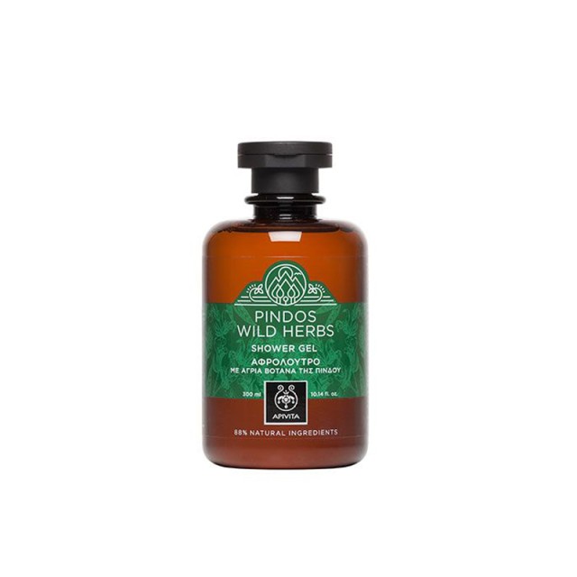 Apivita Pindos Wild Herbs Shower Gel Αφρόλουτρο με Άγρια Βότανα της Πίνδου 300ml