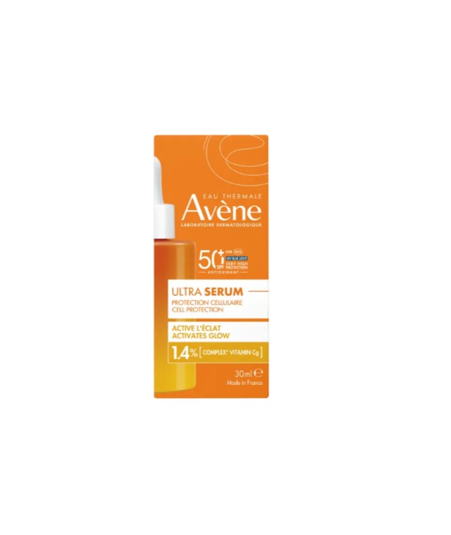 Avene Eau Thermale Ultra Serum Ορός Προσώπου για Ενεργοποίηση της Λάμψης SPF50+ 30ml