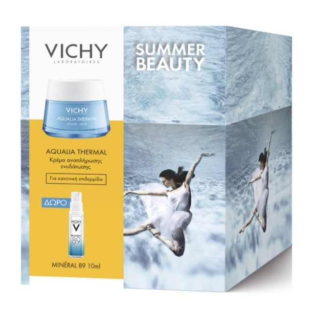 Vichy Promo Summer Beauty Aqualia Thermal Light Cream για Κανονική Επιδερμίδα 50ml + ΔΩΡΟ Mineral 89 10ml