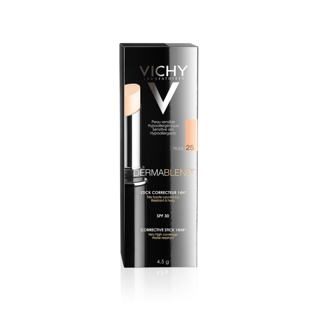 VICHY DERMABLEND STICK ULTRA CORRECTEUR 25 NUDE 4,3gr