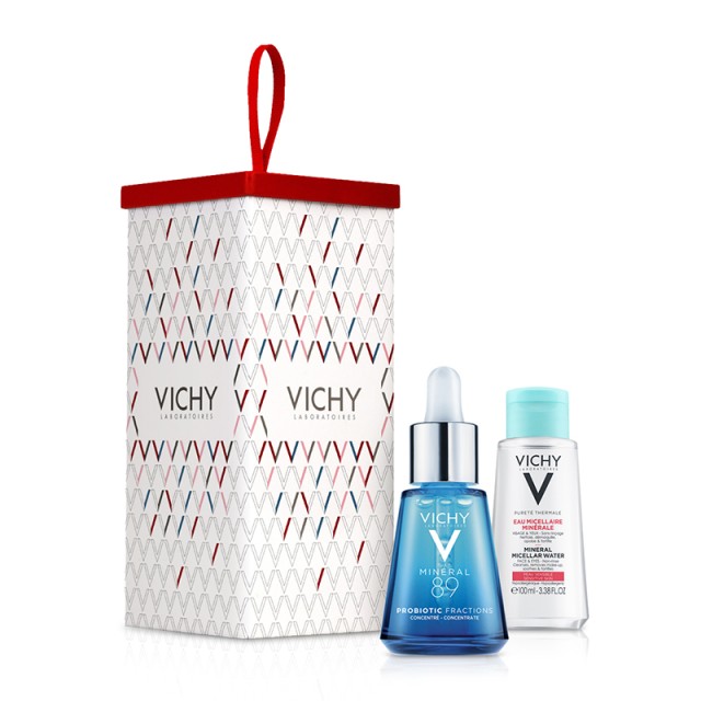 Vichy Set Mineral 89 Probiotic Fractions Regenerating and Repairing Serum 30ml + Δώρο Vichy Mineral Micellar Water 100ml