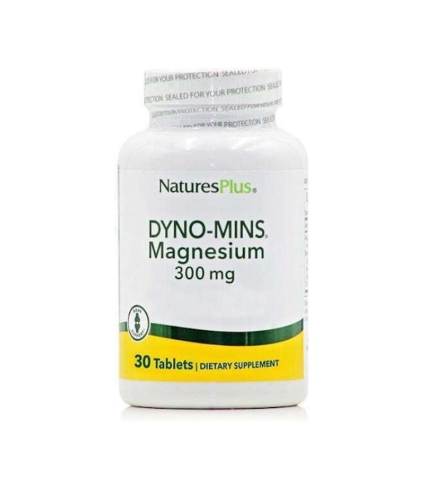 Natures Plus Dyno-Mins Magnesium 300mg 30tabs