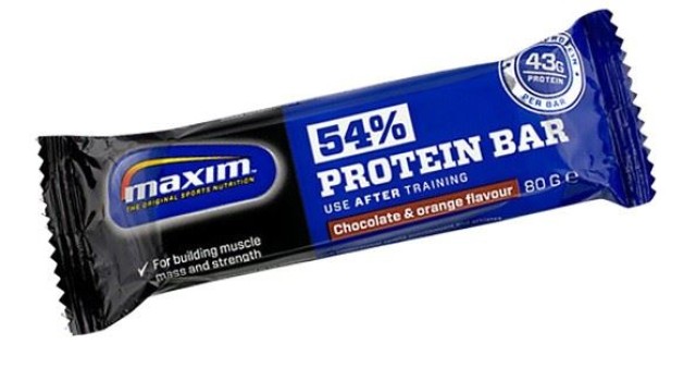 MAXIM Protein 54% Bar Chocolate & Orange 80g