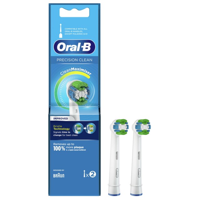 Oral-B Ανταλλακτικές Κεφαλές Precision Clean Improved 2τμχ