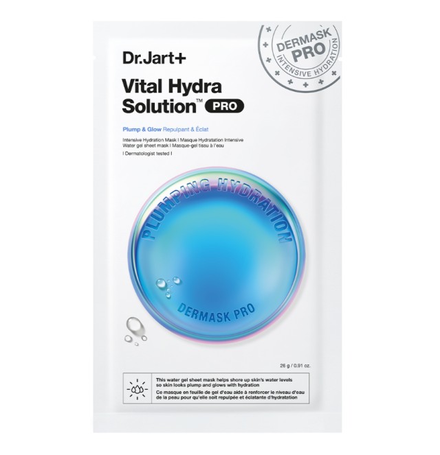Dr. Jart+ Dermask Vital Hydra Solution Pro Μάσκα Προσώπου για Ενυδάτωση 26g