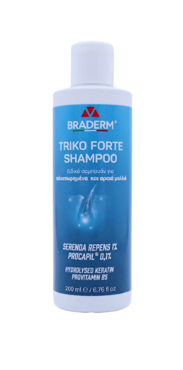 Braderm Triko Forte Shampoo 200ml