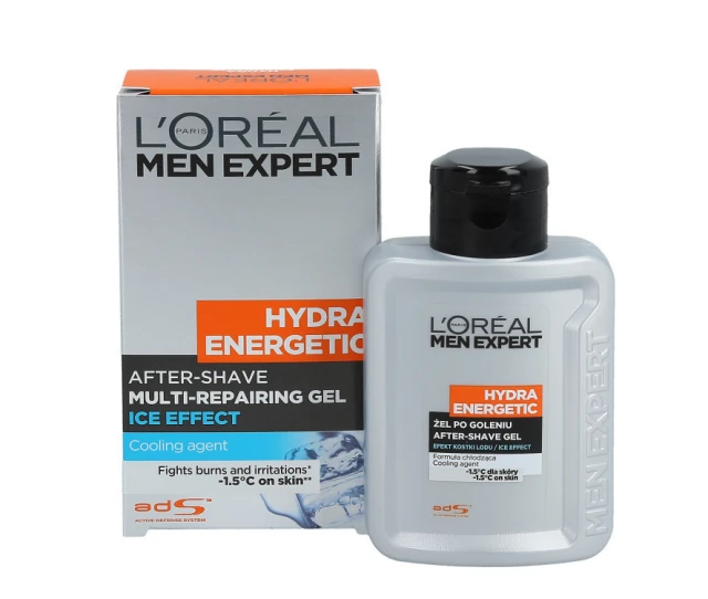 L'Oreal Paris Men Expert Ice Effect After Shave Gel 100ml Smile