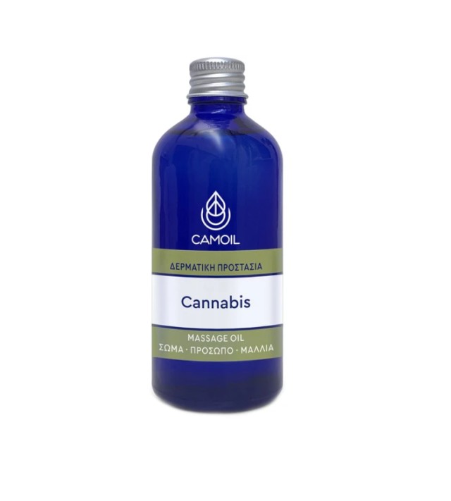 Camoil Cannabis Έλαιο Μασάζ με Φυτικό Έλαιο Κάνναβης 100ml