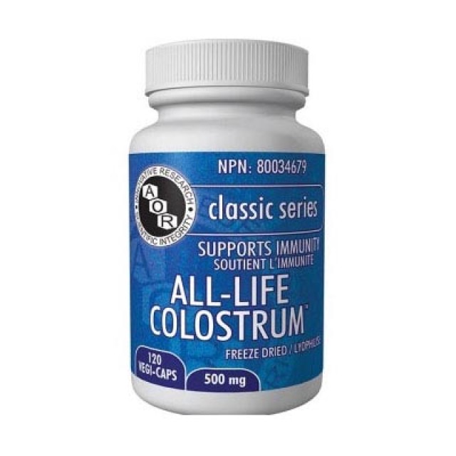 AOR All-Life Colostrum 120vcaps
