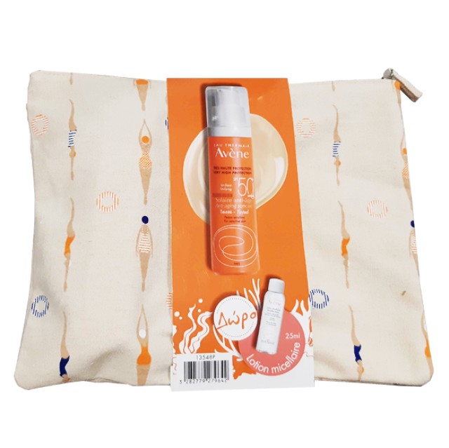 Avene Eau Thermale Solaire Anti-age Teinte SPF50+ 50ml + Δώρο Avene Eau Thermale Lotion Micellaire 25ml