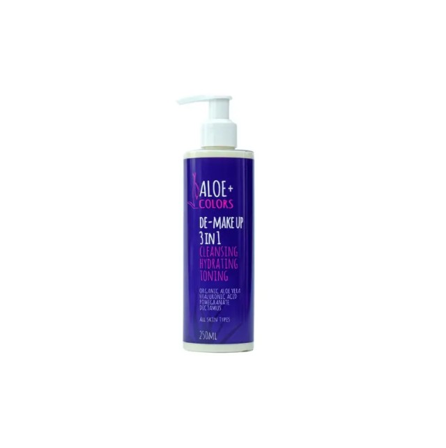 Aloe+ Colors De-Make Up 3 in 1 Cleansing Hydrating Toning 250ml