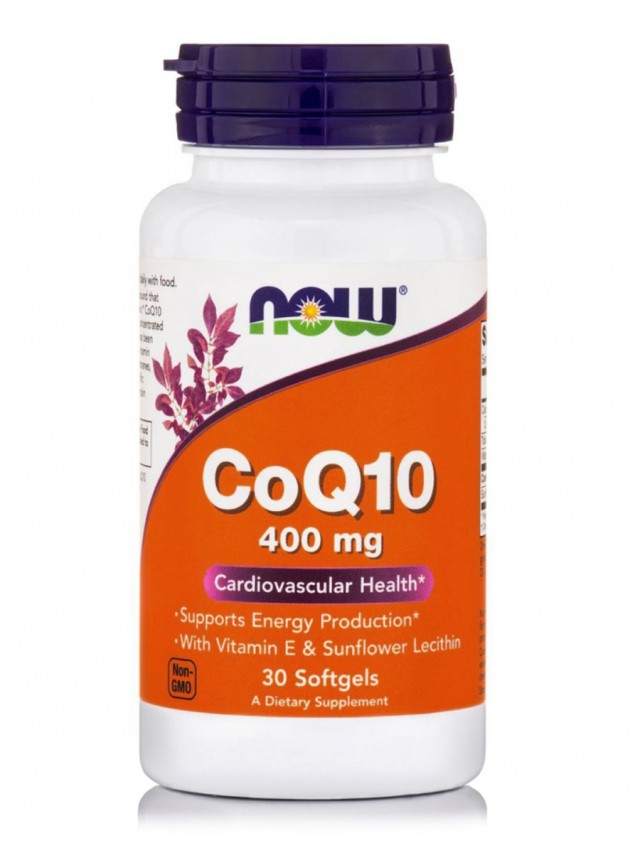 Now Foods CoQ10 400mg 30Softgels