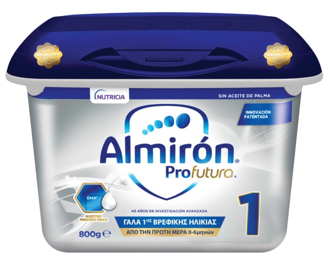 Nutricia Almiron Profutura 1 Γάλα 1ης Βρεφικής Ηλικίας από 0-6 μηνών 800gr