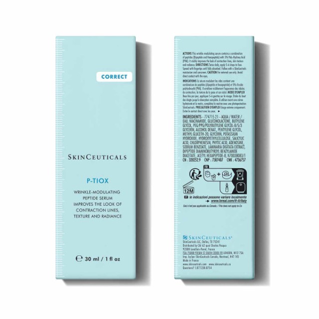 SkinCeuticals P-TIOX Wrinkle-Modulating Peptide Serum Προηγμένος Αντιρυτιδικός Ορός με Πεπτίδια 30ml