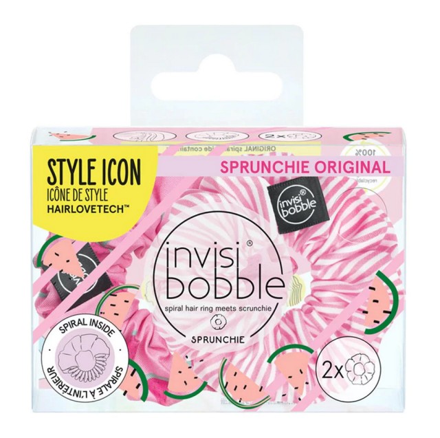 Invisibobble Sprunchie Original Style Icon Fruit Fiesta One in a Melon 2τμχ