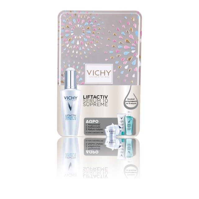 Vichy Promo Liftactiv Serum10 Supreme 30ml & ΔΩΡΟ Purete Thermale 3in1 15ml & Purete Thermal Fresh Gel 15ml & Liftactiv Supreme 15ml