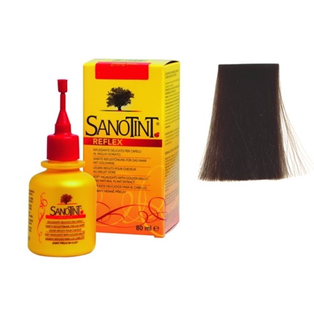 SANOTINT REFLEX 53 MEDIUM BROWN ΚΑΣΤΑΝΟ ΑΝΟΙΚΤΟ 80ML