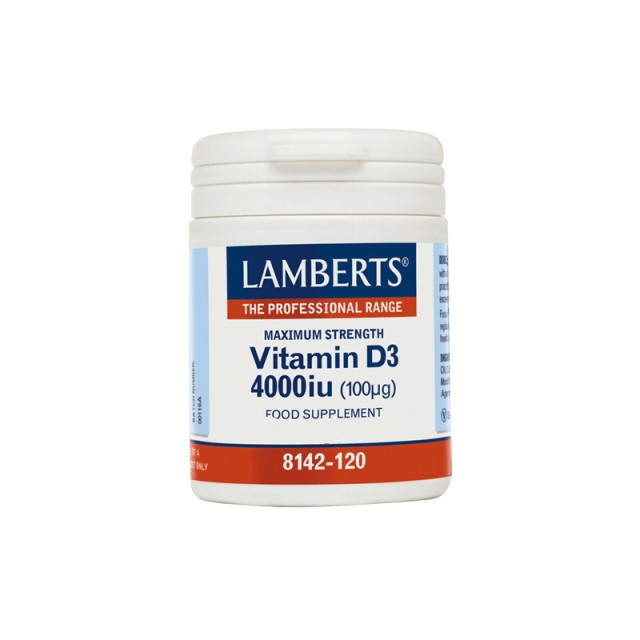 LAMBERTS VITAMIN D3 4000IU 30CAPS