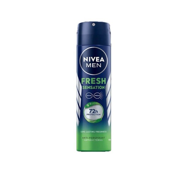 Nivea Men Fresh Sensation Spray 72h Ανδρικό Αποσμητικό 150ml