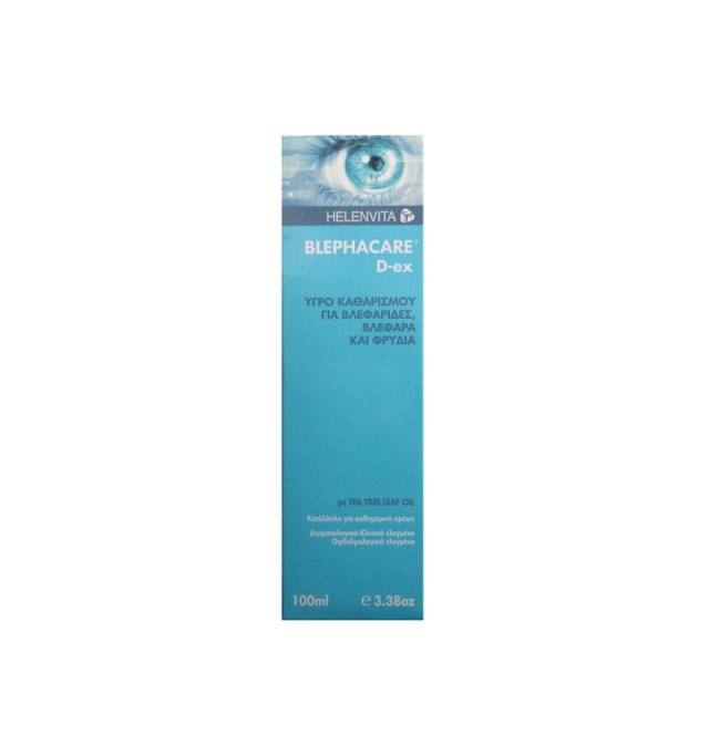 Helenvita Blephacare D-EX Cleansing Liquid For Eyelashes Eyelids and Eyebrows 100ml