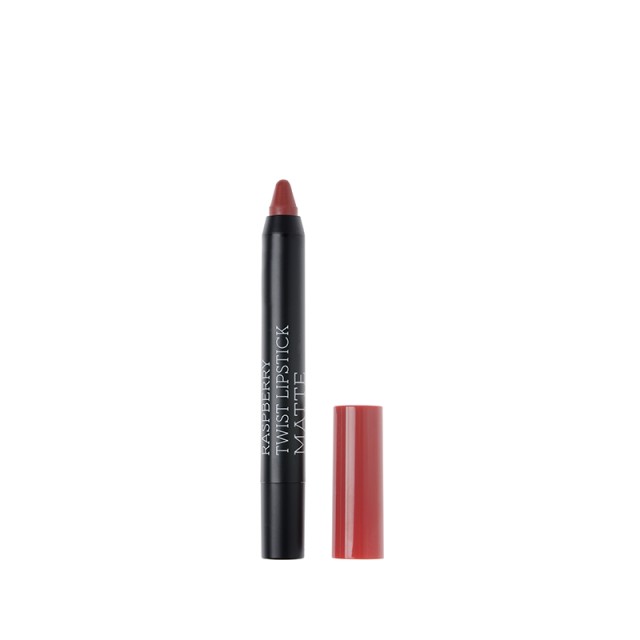 Korres Raspberry Matte Twist Lipstick Ruby Red 1.5g