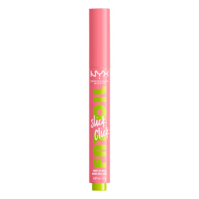 Nyx Professional Make Up Fat Oil Slick Click Shiny Lip Balm 02 Clout 2gr