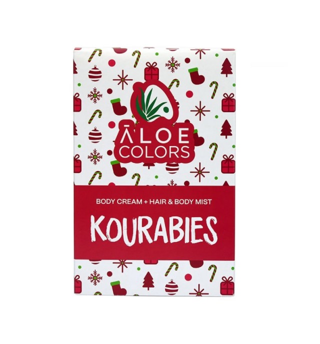 Aloe+ Colors Set Kourabies Ενυδατική Κρέμα Σώματος 100ml & Hair & Body Mist 100ml