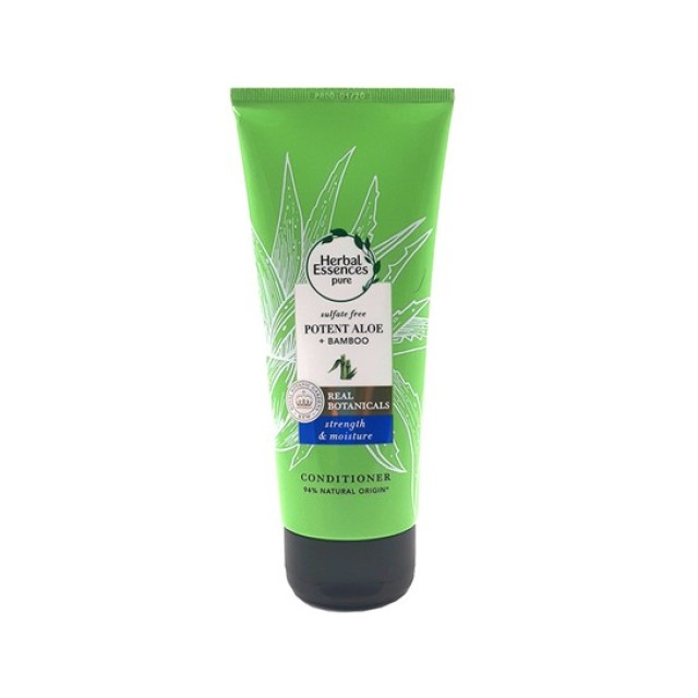 Herbal Essences Pure Potent Aloe + Bamboo Conditioner 180ml