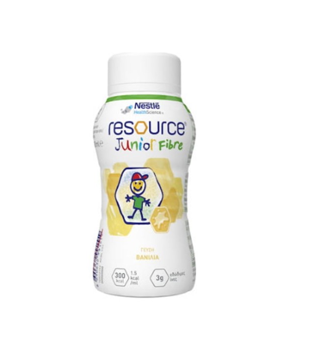 Nestle RESO JUNIOR FIBRE Vanilla Bottle 4x200ml