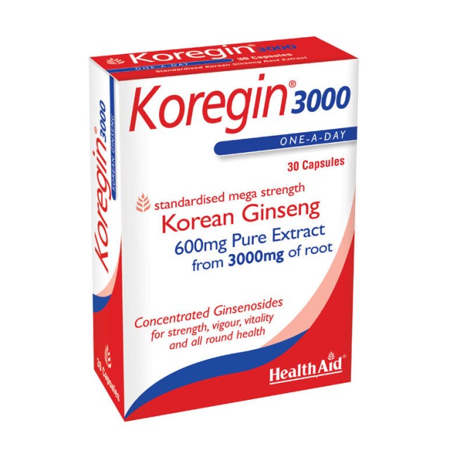 HEALTH AID KOREGIN 600MG -BLISTER 30'S