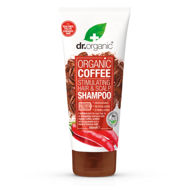 Dr.Organic Organic Coffee Stimulating Hair & Scalp Shampoo 200ml