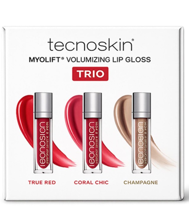 Tecnoskin Myolift Volumizing Lip Gloss Trio  3τμχ