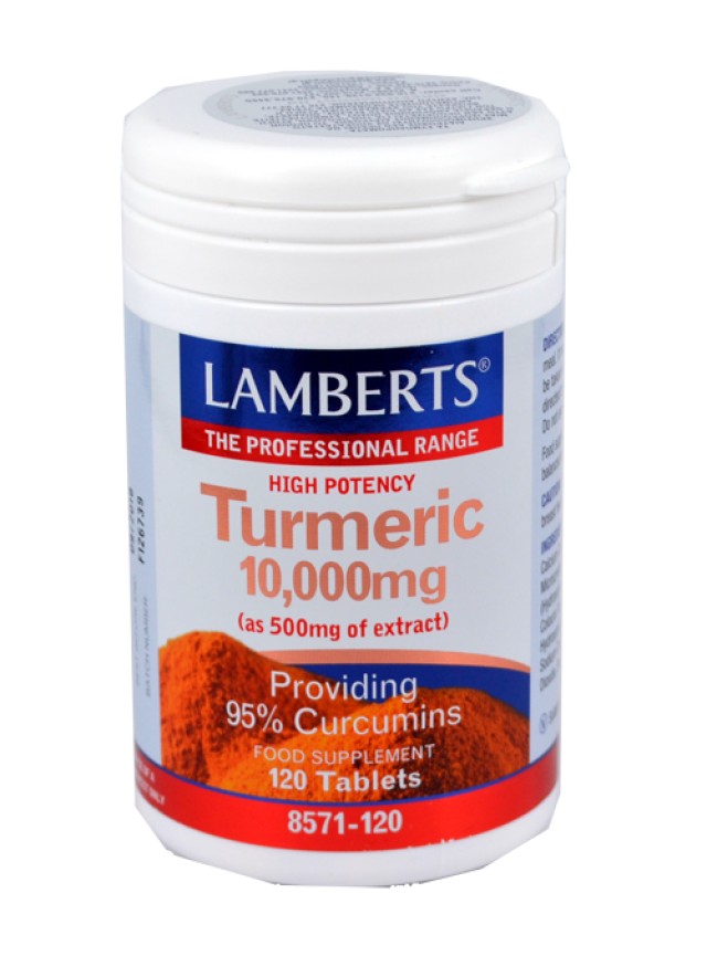 LAMBERTS TURMERIC 10.000MG 120TABS