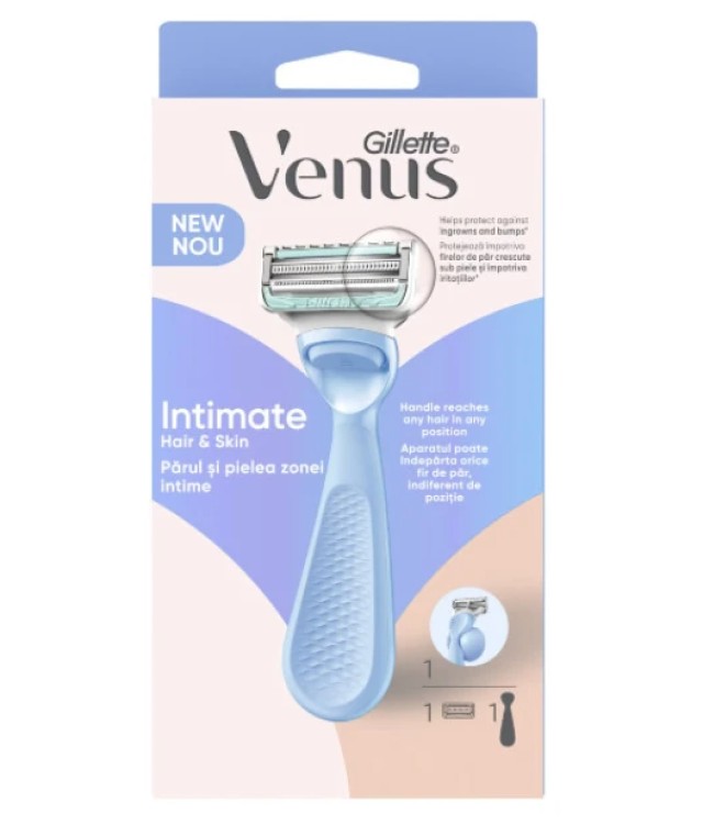 Gillette Venus Intimate Hair & Skin + 1 ανταλλακτική κεφαλή
