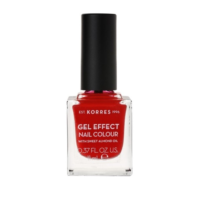 Korres Βερνίκι Νυχιών Gel Effect Nail Colour No53 Royal Red 11ml