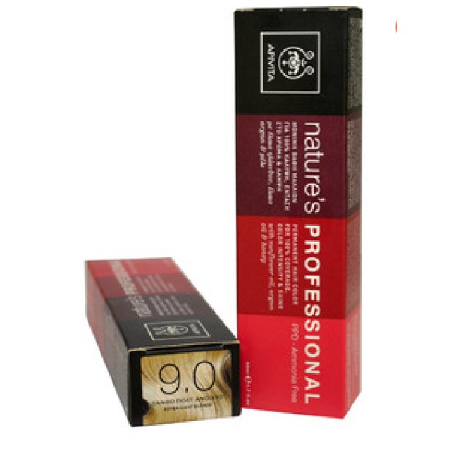 Apivita Nature's Professional 50ml No9.0 Ξανθό Πολύ Ανοιχτό