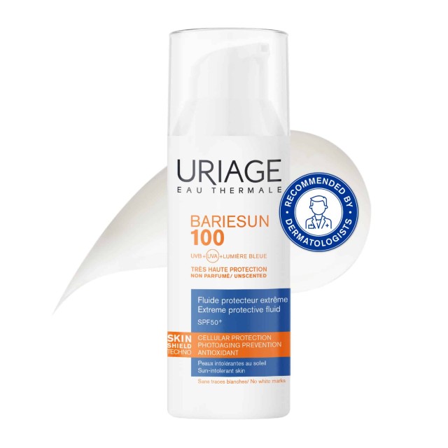 Uriage Bariesun 100 Spf50+ Extreme Protective Fluid για Δυσανεκτικό Δέρμα στον Ήλιο 50ml