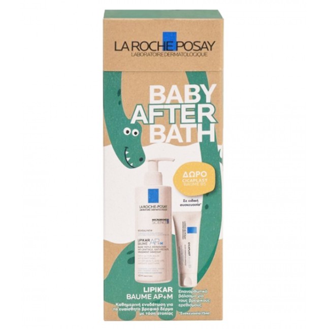 La Roche Posay Set Baby After Bath Lipikar Baume AP+M 400ml + Δώρο Cicaplast Baume B5 15ml