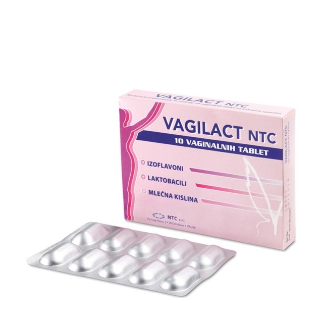 Vagilact Ntc (Box Of 10 Vaginal Tabs)