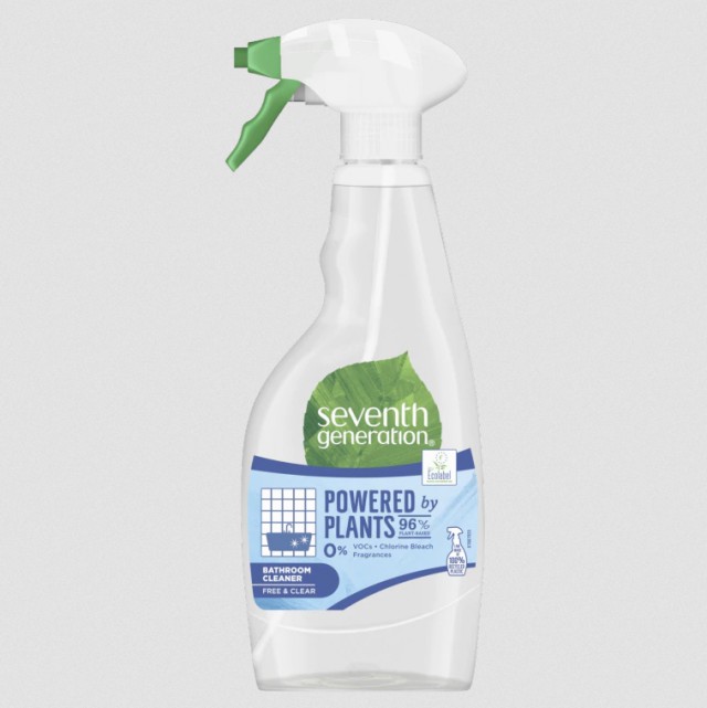 Seventh Generation Powered By Plants Σπρέυ για το Μπάνιο Free & Clear 500ml