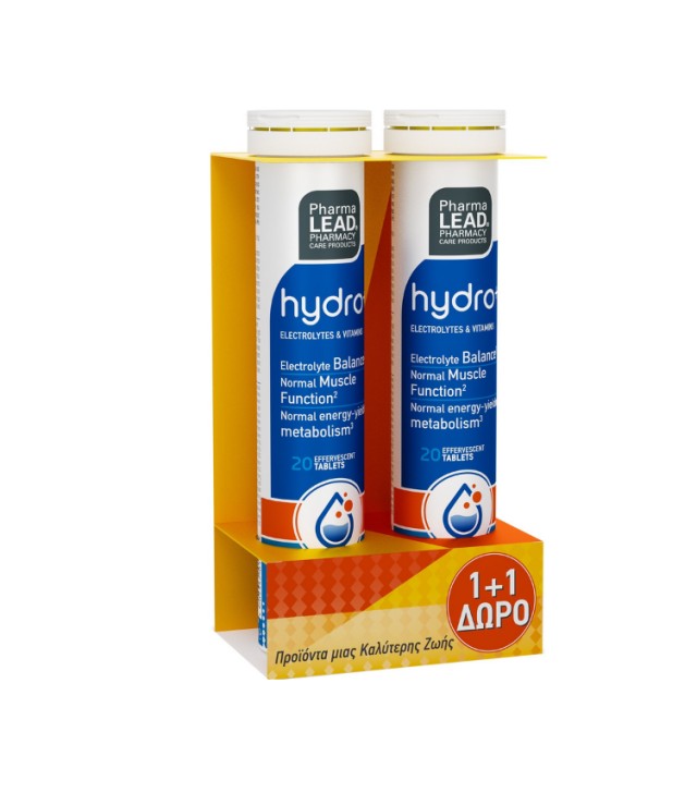 Pharmalead Set Hydro+ Electrolytes & Vitamins 40 1+1  2x20eff.tabs