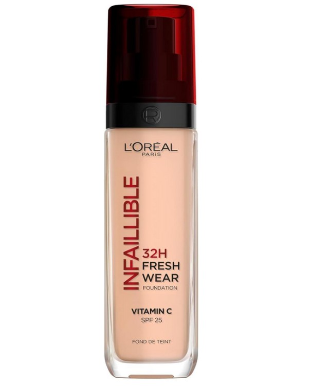 L'Oreal Paris Infaillible 32hr Freshwear Liquid Foundation 145 Rose Beige 30ml